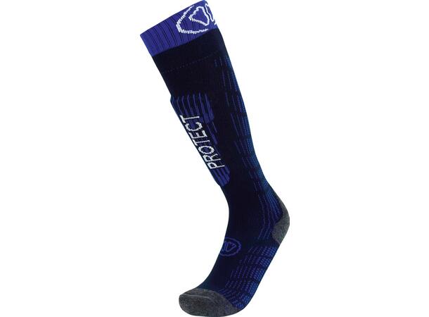 SIDAS SKI PROTECT SOCKS Mörkblå 35-38 Skidstrumpor 