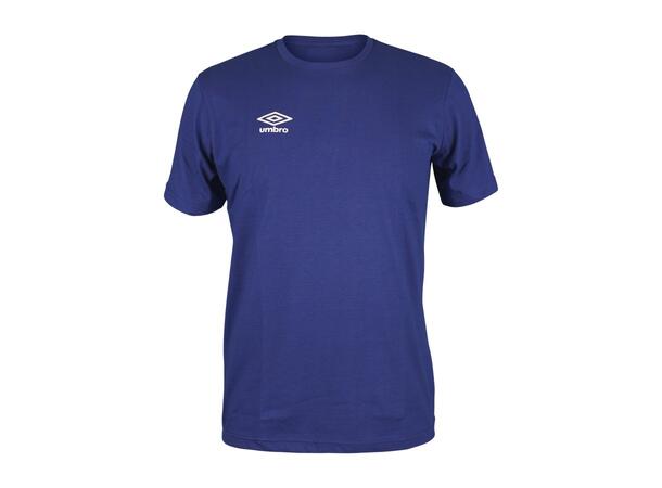 UMBRO Basic Tee Jr Blå 164 T-shirt med rundhals junior 