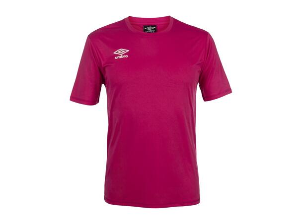 UMBRO Cup SS Jersey Rosa S Tränings t-shirt 