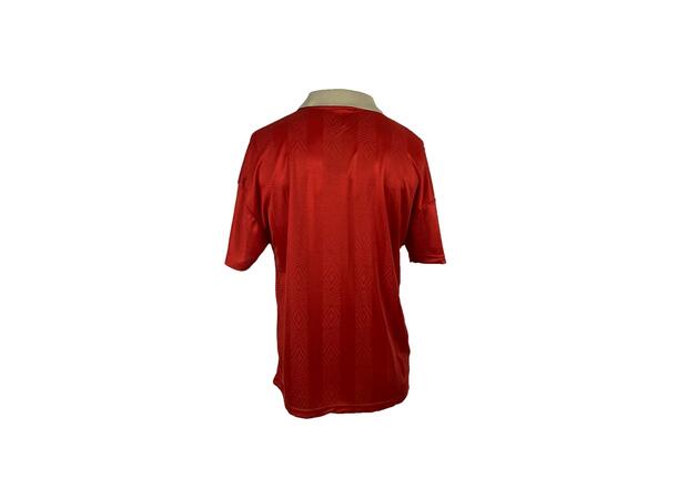 UMBRO Football Shirt Röd M T-shirt med krage 