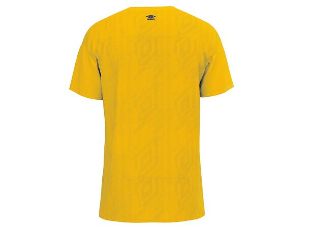UMBRO UX Pro SS Jsy Jr Gul/Svart 164 Matchtröja kort ärm junior 