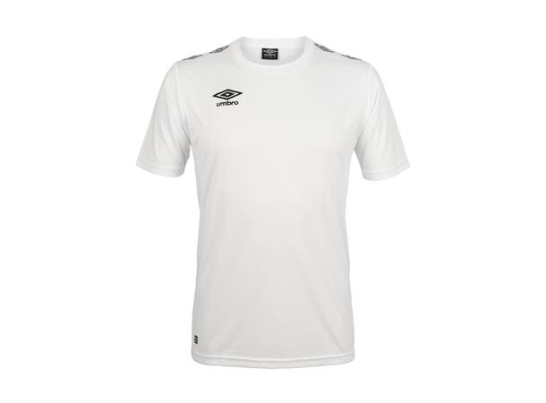 UMBRO UX Pro Trn Tee Jr Vit/Svart 140 Tränings t-shirt junior 