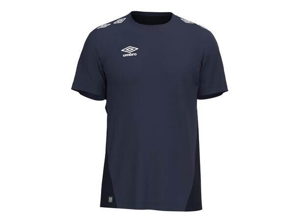 UMBRO UX Pro Trn Tee Marin/Vit XL Tränings t-shirt 