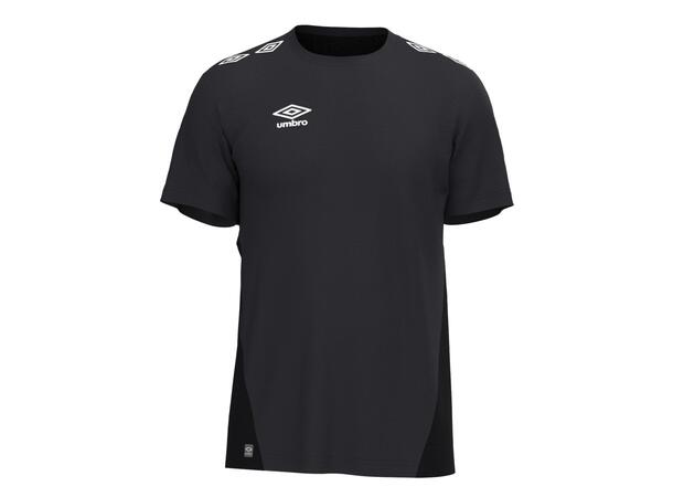 UMBRO UX Pro Trn Tee Svart/Vit XL Tränings t-shirt 