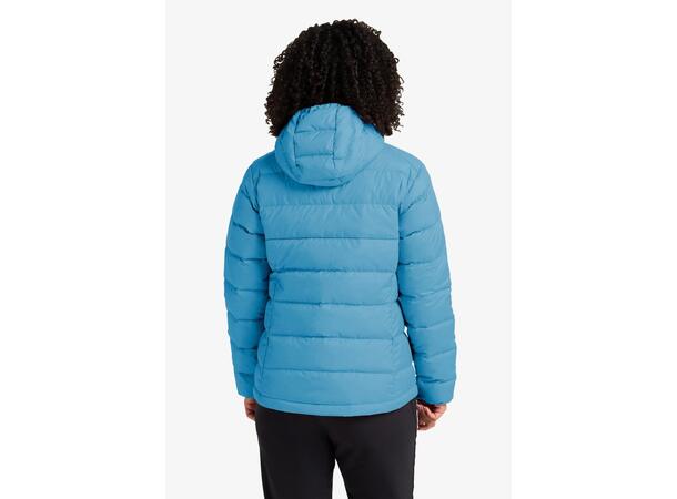 JW Ather Down Hoody W Ljusblå L Jack Wolfskin dunjacka dam 