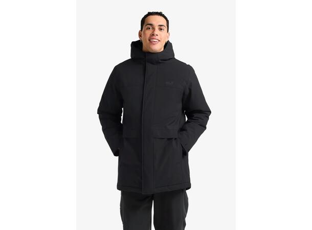 JW Cold Camp Coat M Svart M Jack Wolfskin vinterjacka herr 