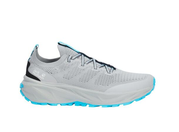 JW PS Trail Knit Low M Ljusgrå 39,5 Jack Wolfskin hikingsko herr 
