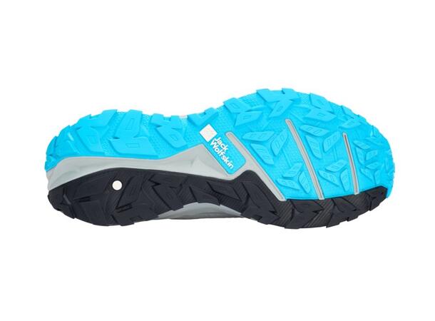 JW PS Trail Knit Low M Ljusgrå 39,5 Jack Wolfskin hikingsko herr 