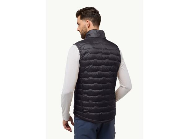 JW Passamani Down Vest M Mörkgrå M Jack Wolfskin dunväst herr 