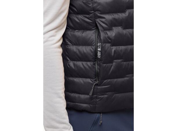 JW Passamani Down Vest M Mörkgrå M Jack Wolfskin dunväst herr 
