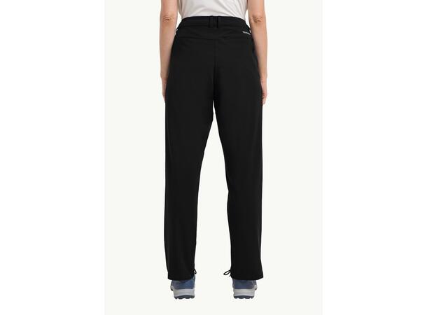 JW Pico Trail Pants W Svart 40R Jack Wolfskin vandringsbyxa dam 