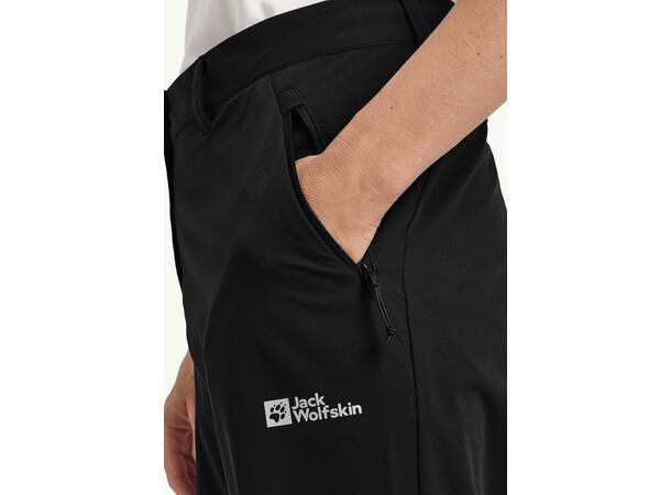 JW Pico Trail Pants W Svart 40R Jack Wolfskin vandringsbyxa dam 