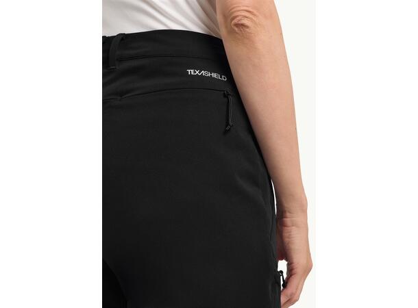 JW Pico Trail Pants W Svart 40R Jack Wolfskin vandringsbyxa dam 