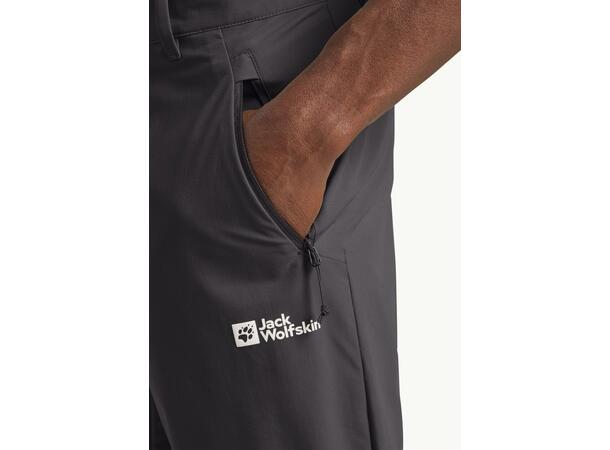 JW Pico Trail Zip Off Pant M Mörkgrå 52R Jack Wolfskin vandringsbyxa herr 
