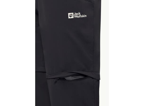 JW Pico Trail Zip Off Pant M Mörkgrå 52R Jack Wolfskin vandringsbyxa herr 