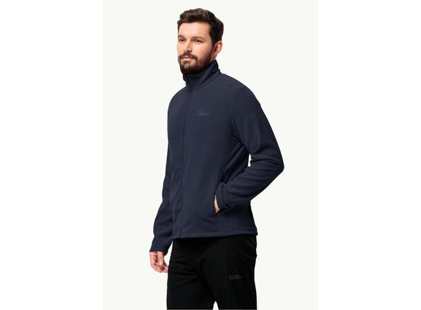 JW Taunus FZ M Mörkblå M Jack Wolfskin fleecejacka herr 