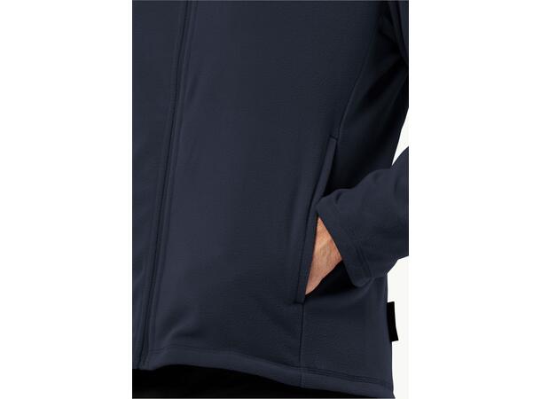 JW Taunus FZ M Mörkblå M Jack Wolfskin fleecejacka herr 