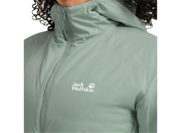 JW Trail Light Hybrid Jkt W Grön M Jack Wolfskin jacka dam 