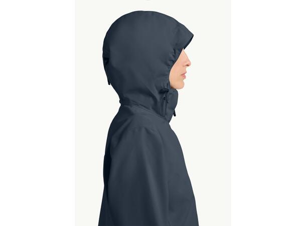 JW Trailtime 2L Jkt W Marin M Jack Wolfskin skaljacka dam 