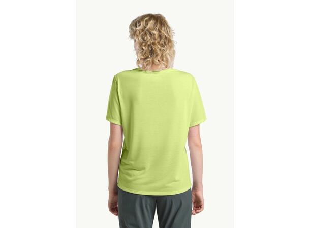 JW Vonnan S/S Tee W Gul M Jack Wolfskin t-shirt dam 