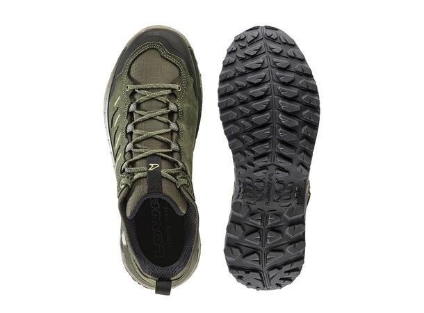 LOWA INNOVO GTX LO Olivgrön 8,5 Hikingsko med Goretex 