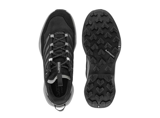 LOWA MADDOX PRO GTX LO WIDE Svart 8,5 Vandringssko med Goretex bred läst 