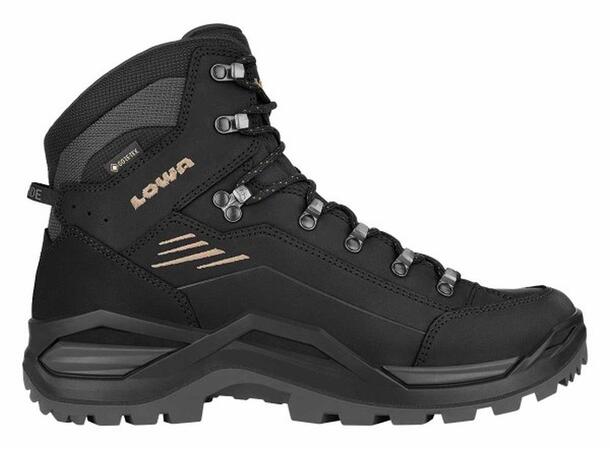 LOWA RENEGADE EVO GTX MID Svart 10 Vandringskänga med Gore-Tex 