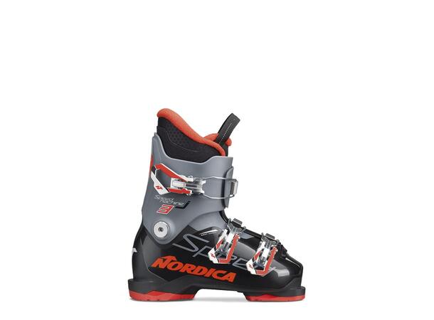 NORDICA SPEEDMACHINE J 3 Svart/Grå 245 Pjäxa junior 3 spännen 