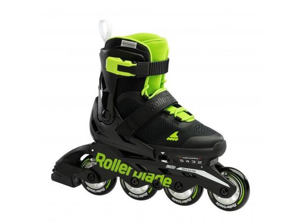 ROLLERBLADE MICROBLADE 3WD Blå/Lime 210 Inlines junior 