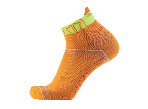 SIDAS RUN FEEL Orange/Gul 40-41 Löparstrumpor 