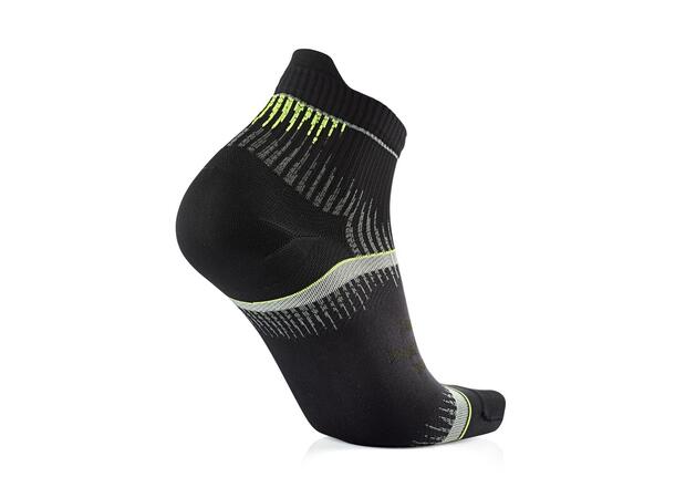 SIDAS RUN ULTRA Svart/Gul 42-43 Löparstrumpor 