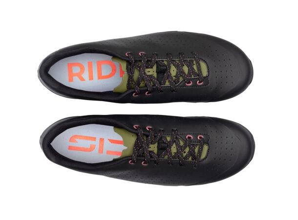 SIDI ASPER LACES Svart/Grön 38 Cykelsko Grusväg 