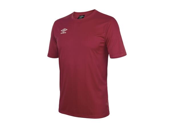 UMBRO Cup SS Jersey Jr Vinröd 152 Tränings t-shirt junior 