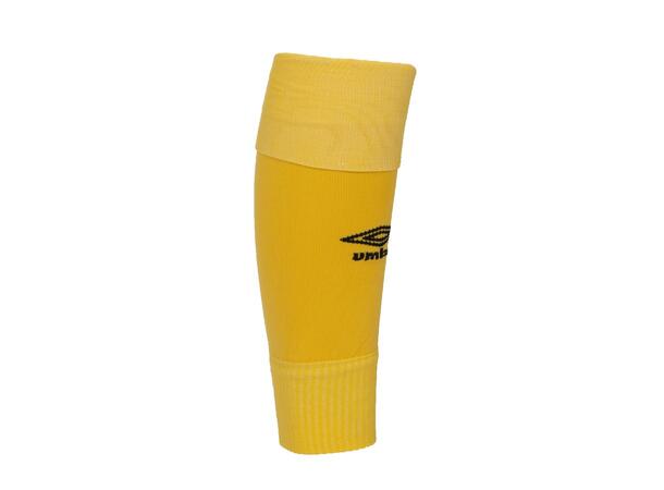 UMBRO Footless Sock Gul S Fotbollstrumpa utan skaft 