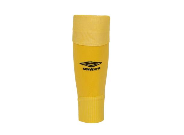 UMBRO Footless Sock Gul S Fotbollstrumpa utan skaft 