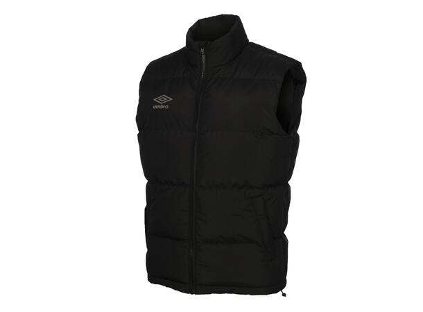 UMBRO Padded Vest Svart S Vadderad väst 