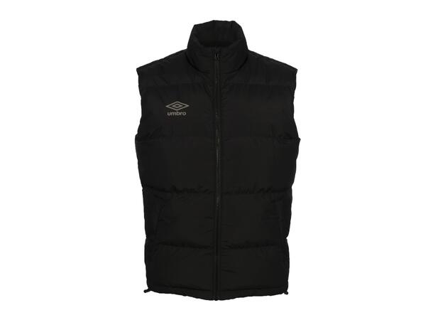 UMBRO Padded Vest Svart S Vadderad väst 