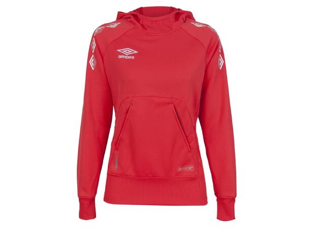 UMBRO UX-1 Hood Top Rosa/Vit L Träningströja med luva 