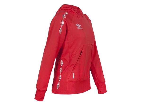 UMBRO UX-1 Hood Top Rosa/Vit L Träningströja med luva 