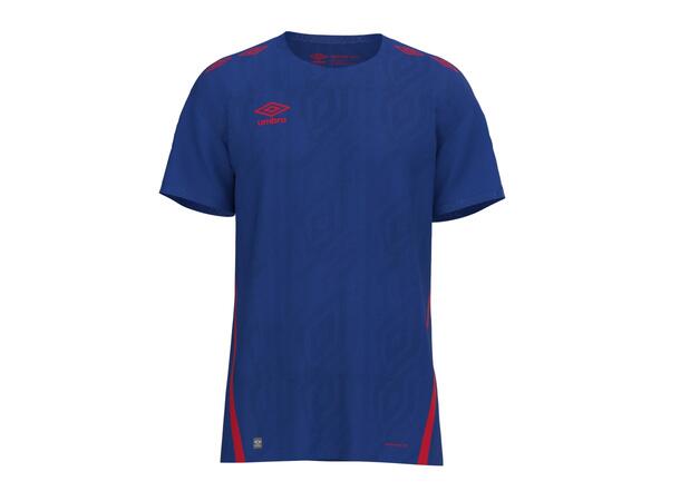 UMBRO UX Pro SS Jsy Jr Blå/Röd 152 Matchtröja kort ärm junior 