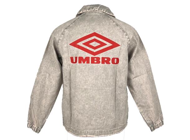 UMBRO Washed Drill Top Grå S Tröja i bomullstwill 