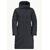 JW Marienplatz Coat W Mörkgrå L Jack Wolfskin fodrad kappa dam 