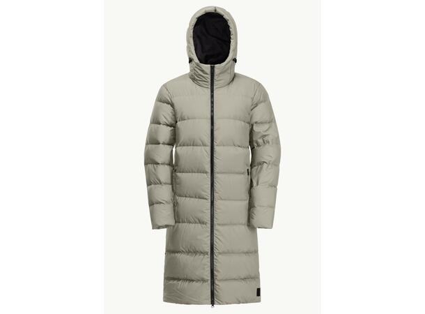 JW Frozen Palace Coat W Naturvit L Jack Wolfskin fodrad kappa dam 