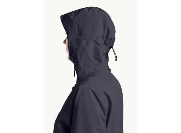 JW Highest Peak 3L Jkt W Grå M Jack Wolfskin skaljacka dam 