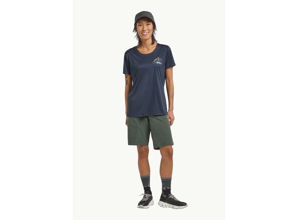 JW Pico Trail Shorts W Grön 40 Jack Wolfskin trail-shorts dam 