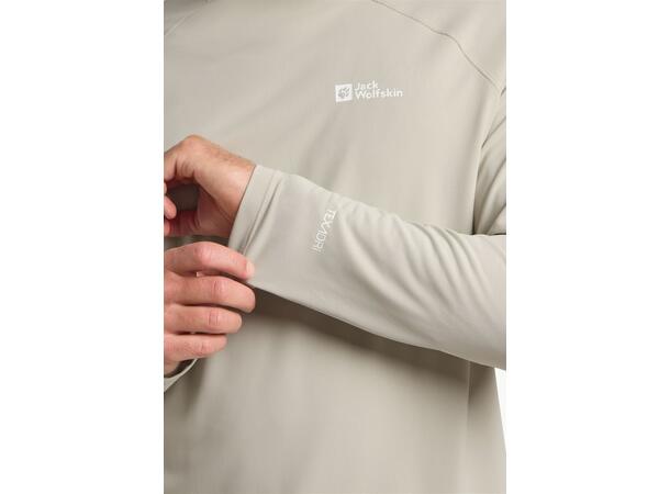 JW Prelight Swift Hoody M Naturvit M Jack Wolfskin luvtröja herr 