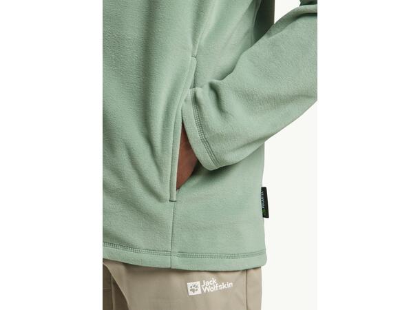 JW Taunus FZ M Ljusgrön M Jack Wolfskin fleecejacka herr 