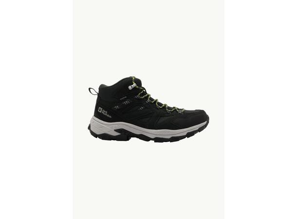 JW Vojo Tour Texapore Mid M Svart 42,5 Jack Wolfskin hikingkänga herr 