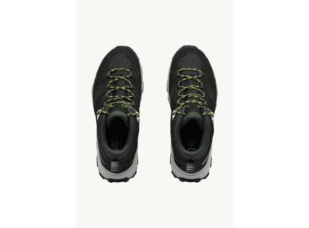 JW Vojo Tour Texapore Mid M Svart 42,5 Jack Wolfskin hikingkänga herr 