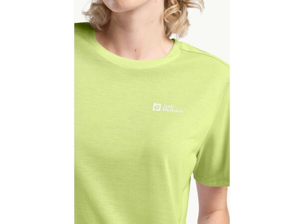 JW Vonnan S/S Tee W Gul L Jack Wolfskin t-shirt dam 